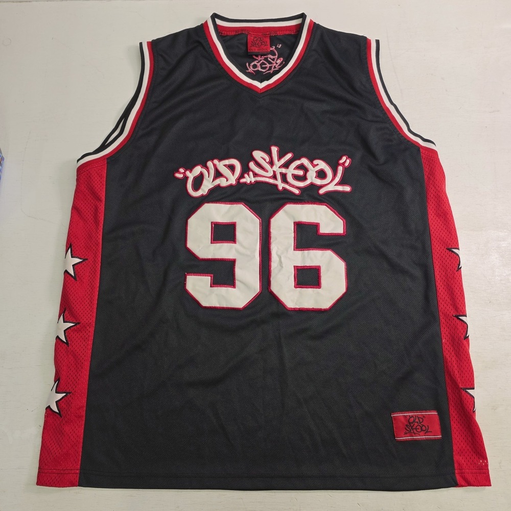 Vintage Old Skool Streetwear Stitched Basketball Jersey #96 Y2K NBA Mens‎ 5XL